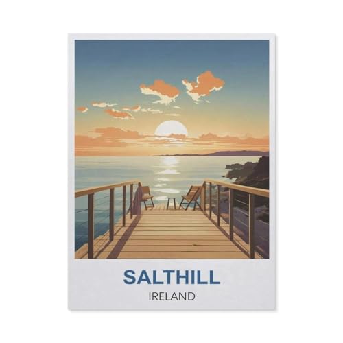 1000 Stück，Salthill, Irland，Puzzle Für Erwachsene Lernspielzeug Für Kinder Kreative Spiele Unterhaltung Papier Puzzles Home Decor（38x26cm）-Q55 von GSBRSNTS