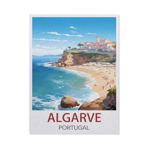 1000 Stück Puzzle，Algarve, Portugal，Erwachsene Kinder Papier Spielzeug Lernspiel（50x70cm）-X59 von GSBRSNTS