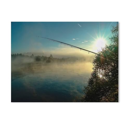 1000 Stück Puzzle，Angeln，Erwachsene Kinder Papier Spielzeug Lernspiel（50x70cm）-Z5 von GSBRSNTS