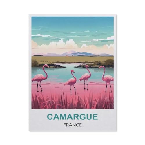 1000 Stück Puzzle，Camargue, Frankreich，Erwachsene Kinder Papiers pielzeug Lernspiel（38x26cm）-Q97 von GSBRSNTS