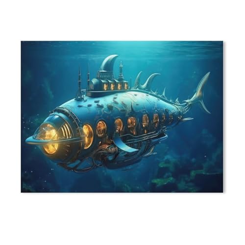 1000 Stück Puzzle，Die Nautilus，Erwachsene Papier Puzzles, Kinder Entdecken Sie Kreativität Wandkunst Dekor Spielzeug（38x26cm）-AG51 von GSBRSNTS