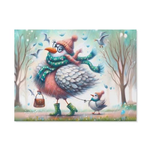 1000 Stück Puzzle，Im März im Stadtpark，Erwachsene Kinder Papiers pielzeug Lernspiel（38x26cm）-AH12 von GSBRSNTS