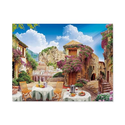 1000 Stück Puzzle，Italian Sight，Erwachsene Kinder Papiers pielzeug Lernspiel（38x26cm）-C31 von GSBRSNTS
