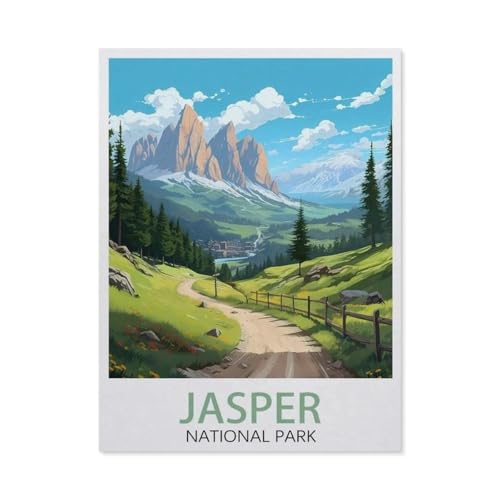 1000 Stück Puzzle，Jasper Nationalpark，Erwachsene Kinder Papier Spielzeug Lernspiel（50x70cm）-W86 von GSBRSNTS