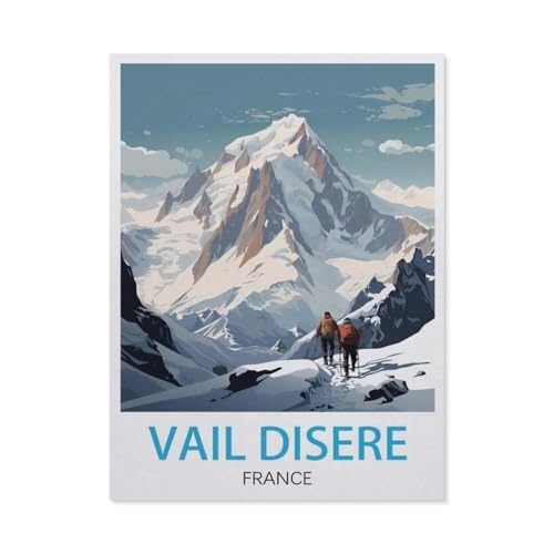 1000 Stück Puzzle，Val-d'Isère, Frankreich，Erwachsene Kinder Papiers pielzeug Lernspiel（38x26cm）-W11 von GSBRSNTS