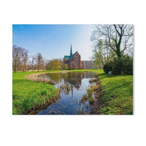 1000 Teile Puzzle Für Erwachsene Und Kinder，Bad Doberan，Stressabbau Herausforderung Bodenpuzzle DIY Home Wanddekoration（38x26cm）-AF18 von GSBRSNTS