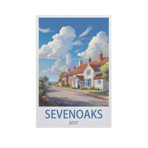 1000 Teile Puzzle Für Erwachsene Und Kinder，Sevenoaks, Kent，Stressabbau Herausforderung Bodenpuzzle DIY Home Wanddekoration（38x26cm）-AI13 von GSBRSNTS