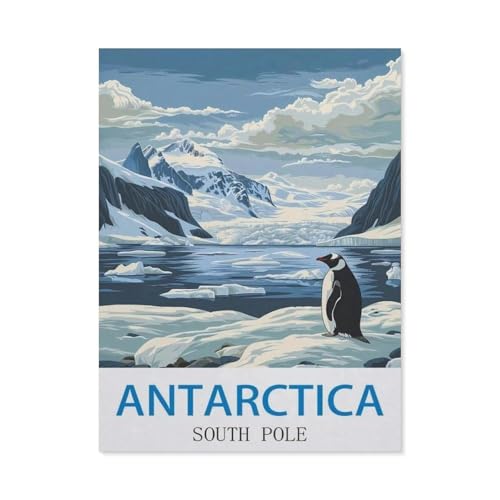 1000Pcs，Antarktis, Südpol，Erwachsenen Dekompression Spiel Puzzle Studenten Spielzeug Für Kinder Weihnachten Geburtstagsgeschenke（38x26cm）-O84 von GSBRSNTS