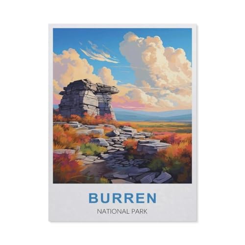 1000Pcs，Burren National Park, Irland，Erwachsenen Dekompression Spiel Puzzle Studenten Spielzeug Für Kinder Weihnachten Geburtstagsgeschenke（75x50cm）-T22 von GSBRSNTS