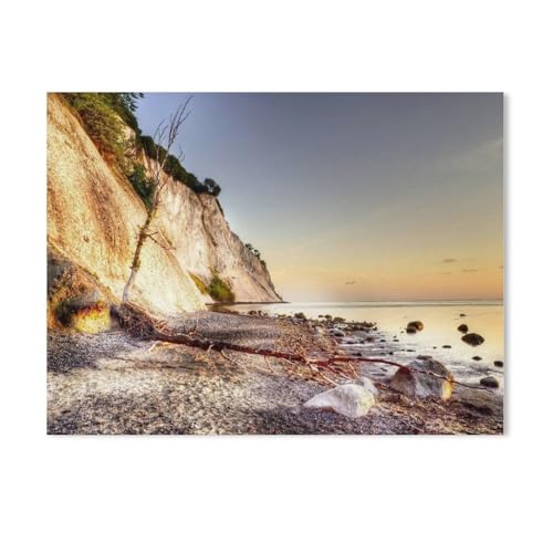 1000Pcs，Naturwunder Möns Klinten，Jigsaw Adult Decompression Game Puzzle Studenten Spielzeug Für Kinder Weihnachten Geburtstagsgeschenke（75x50cm）-Z6 von GSBRSNTS