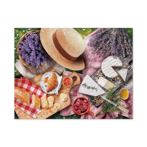 A Taste of Provence，Puzzle 1000 Teile für Erwachsene, Klassische Puzzle Teenager Jungen Mädchen Puzzle Puzzles Spiele Pädagogisches Geschenk Home Decor（38x26cm）-C75 von GSBRSNTS