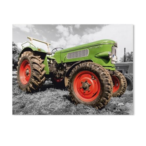 Alte Lastwagen sind...1000 Teile, Puzzlespielzeug aus Papier, abstrakte Kunst, Familienspiel, Schwierigkeitsgrad, Herausforderung Puzzle (50 x 70 cm) - AB89 von GSBRSNTS