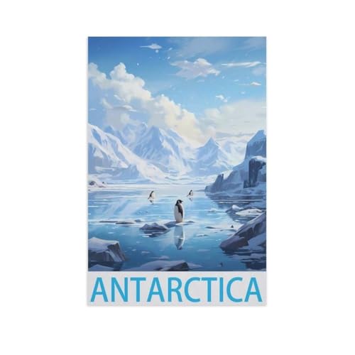 Antarktis，Papier Puzzle 1000 Teile Spielzeug Für Erwachsene Dekompressionsspiel（38x26cm）-AK56 von GSBRSNTS