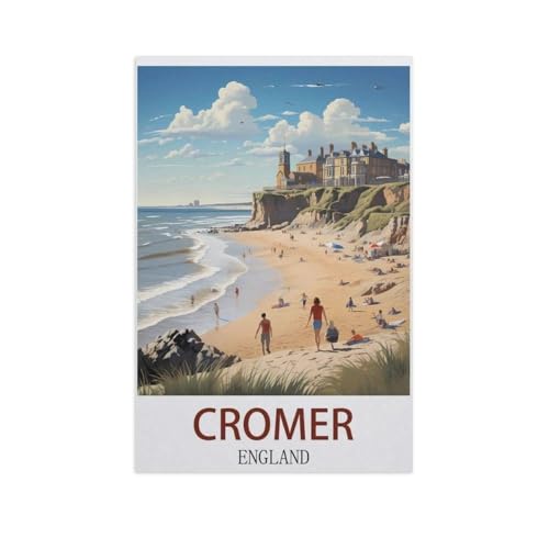 Cromer, England，Puzzle 1000 Teile,Intellektuelle Entwicklung Pädagogisches Nach Hause Interessante Dekompression Brain Challenge Puzzle Für Jugendliche Kinder（38x26cm）-AN53 von GSBRSNTS
