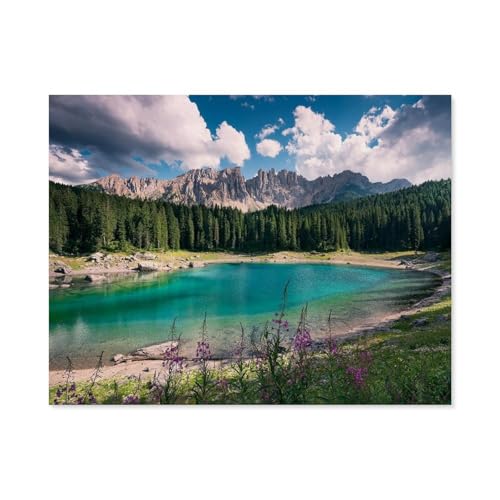 Dolomitenjuwel，Puzzles 1000 Teile für Erwachsene, Klassische Puzzle Kinder Puzzle Herausfordernde Und Schwierige Rätsel für Erwachsene Und Jugendliche（50x70cm）-B33 von GSBRSNTS