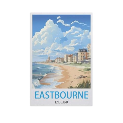 Eastbourne, England，Puzzle 1000 Teile Erwachsene Kinde Spaß Lernspielzeug Geschenke（50x70cm）-AJ18 von GSBRSNTS