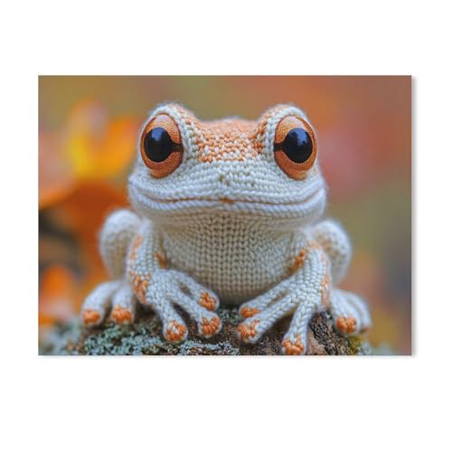 Frosch，Puzzles, 1000-teiliges Puzzle Für Erwachsene Und Kinder Ab 10 Jahren（75x50cm）-AG10 von GSBRSNTS