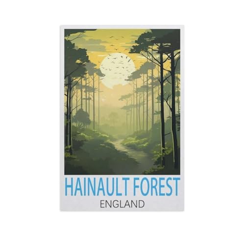 Holz Jigsaw Puzzle 1000 Stück，Hainault Forest, England，Erwachsene Kinder Spielzeug Dekompressionsspiel（75x50cm）-AL49 von GSBRSNTS