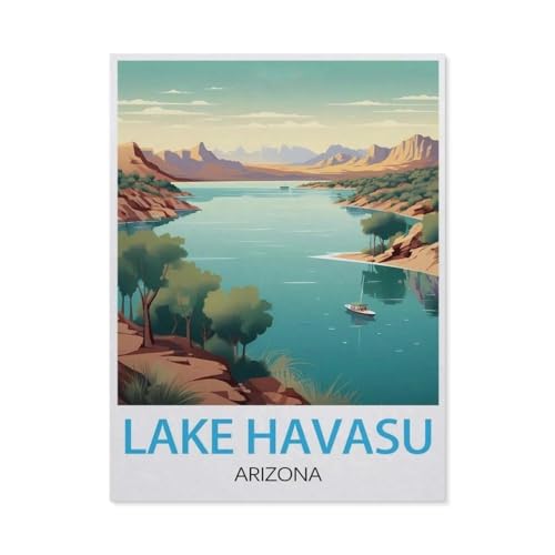 Holz Jigsaw Puzzle 1000 Stück，Havasu See, Arizona，Erwachsene Kinder Spielzeug Dekompressionsspiel（75x50cm）-W10 von GSBRSNTS