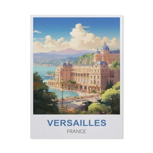 Holz Puzzle 1000 Stück，Versailles, Frankreich，Erwachsene Kinder Spielzeug Dekompression Spiel（75x50cm）-Q91 von GSBRSNTS