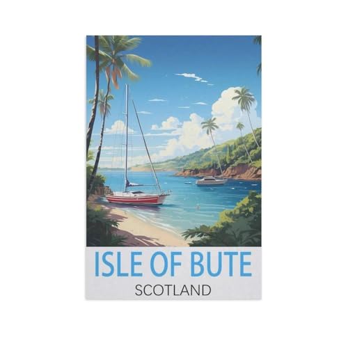 Isle of Bute, Schottland，1000 Teile Puzzle Erwachsene Dekompressionsspielzeug Erwachsene Ideales Pädagogisches Puzzle Erwachsene Spiele Geschenk（38x26cm）-AL33 von GSBRSNTS