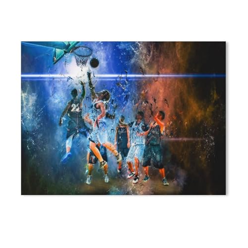 Jigsaw Puzzles 1000 Stück，Basketball extrem，Für Papierkinder Spiele Lernspielzeug（38x26cm）-AE13 von GSBRSNTS
