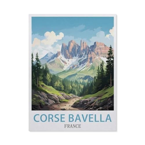 Jigsaw Puzzles 1000 Stück，Corse Bavella, Frankreich，Für Papierkinder Spiele Lernspielzeug（38x26cm）-R66 von GSBRSNTS