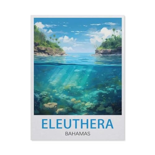 Jigsaw Puzzles 1000 Stück，Eleuthera, Bahamas，Für Papierkinder Spiele Lernspielzeug（38x26cm）-V34 von GSBRSNTS