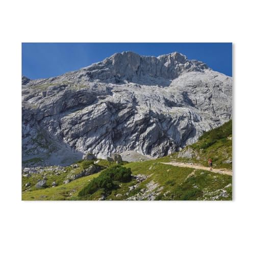 Jigsaw Puzzles 1000 Stück，Genuss-Erlebnisweg Alpspitz，Für Papierkinder Spiele Lernspielzeug（38x26cm）-AD40 von GSBRSNTS