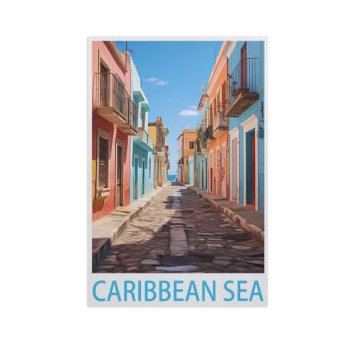 Jigsaw Puzzles 1000 Stück，Karibisches Meer，Für Papierkinder Spiele Lernspielzeug（50x70cm）-AM19 von GSBRSNTS
