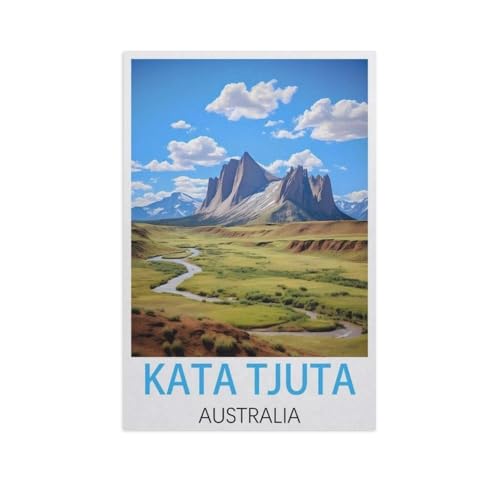 Jigsaw Puzzles 1000 Stück，Kata Tjuta, Australien，Für Papierkinder Spiele Lernspielzeug（38x26cm）-AL46 von GSBRSNTS