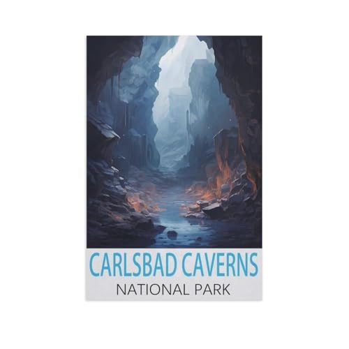 Klassisches Puzzle 3D Puzzle DIY Kit Holz Spielzeug Einzigartiges Geschenk，Carlsbad Caverns Nationalpark，Klassisches Puzzle 3D Puzzle DIY Kit Holz Spielzeug Einzigartiges Geschenk（75x50cm）-AL3 von GSBRSNTS