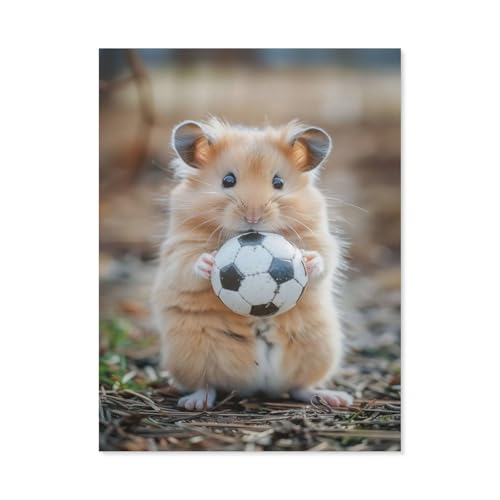 Kleiner Hamster，Puzzles 1000 Teile für Erwachsene, Klassische Puzzle Jungen Mädchen Puzzle für Kinder Teenager Lernspiel Spielzeug（50x70cm）-AA22 von GSBRSNTS