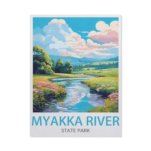 Myakka River State Park，Puzzles 1000 Teile für Erwachsene, Klassische Puzzle Jungen Mädchen Puzzle für Kinder Teenager Lernspiel Spielzeug（38x26cm）-V11 von GSBRSNTS