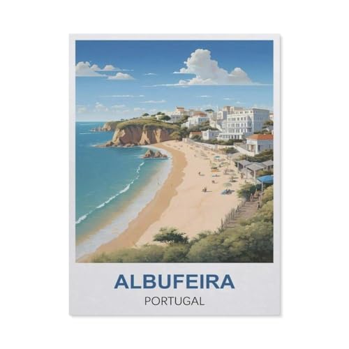 Papier Jigsaw Puzzle 1000 Stück，Albufeira, Portugal，Erwachsene Kinder Spielzeug Dekompressionsspiel（38x26cm）-S42 von GSBRSNTS