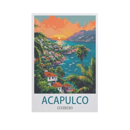 Papier Puzzle 1000 Stück，Acapulco, Guerrero，Puzzles Lernspielzeug Für Erwachsene Geburtstagsgeschenk（50x70cm）-AJ32 von GSBRSNTS