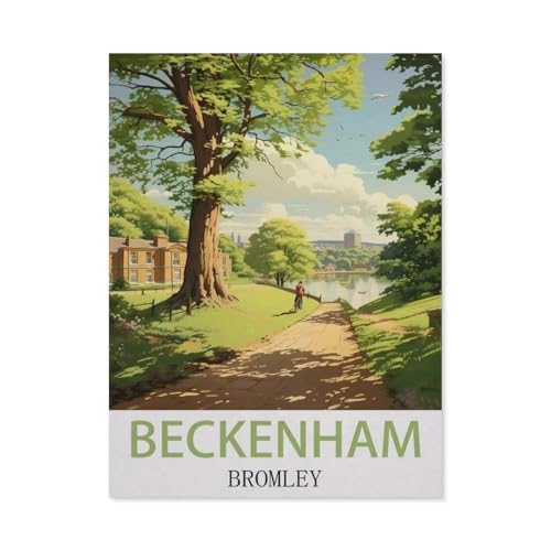 Papier Puzzle 1000 Stück，Beckenham, Bromley, England，Puzzles Lernspielzeug Für Erwachsene Geburtstagsgeschenk（38x26cm）-Q98 von GSBRSNTS