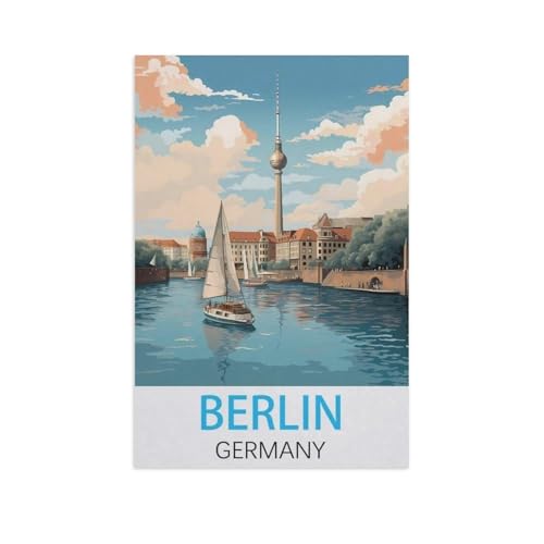 Papier Puzzle 1000 Stück，Berlin, Deutschland，Erwachsene Kinder Spielzeug Dekompression Spiel（38x26cm）-AL44 von GSBRSNTS