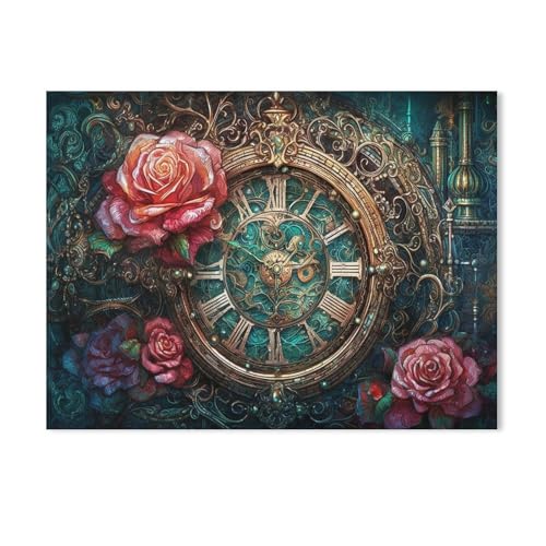 Papier Puzzle 1000 Stück，Blaues Zeitalter，Erwachsene Kinder Spielzeug Dekompression Spiel（38x26cm）-AG30 von GSBRSNTS