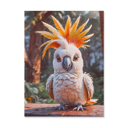 Papier Puzzle Puzzle 1000 Stück，Der Kakadu aus Australien，Puzzles Lernspielzeug Für Erwachsene Geburtstagsgeschenk Home Decoration（38x26cm）-AH28 von GSBRSNTS