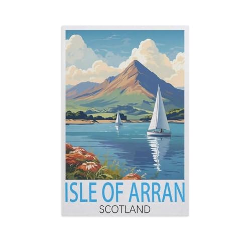 Papier Puzzle Puzzle 1000 Stück，Isle of Arran, Schottland，Puzzles Lernspielzeug Für Erwachsene Geburtstagsgeschenk Home Decoration（38x26cm）-AK93 von GSBRSNTS