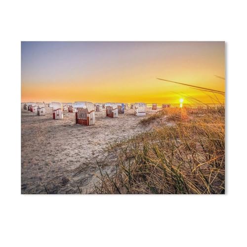 Papier Puzzle Puzzle 1000 Stück，NORDDEICH-Liebe，Puzzles Lernspielzeug Für Erwachsene Geburtstagsgeschenk Home Decoration（50x70cm）-AF6 von GSBRSNTS