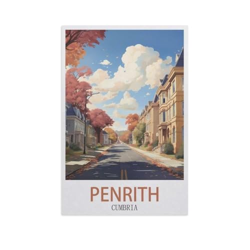Penrith, Cumbria，Puzzle 1000 Teile,Intellektuelle Entwicklung Pädagogisches Nach Hause Interessante Dekompression Brain Challenge Puzzle Für Jugendliche Kinder（38x26cm）-AI42 von GSBRSNTS