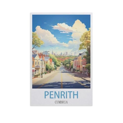 Penrith, Cumbria，Puzzle 1000 Teile für Erwachsene, Klassische Puzzle Teenager Jungen Mädchen Puzzle Puzzles Spiele Pädagogisches Geschenk Home Decor（50x70cm）-AI29 von GSBRSNTS