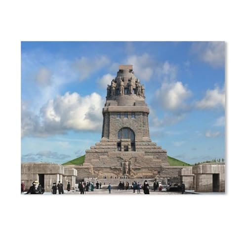 Puzzel Für Erwachsene Jigsaw Puzzle 1000，Leipzig - Völkerschlacht-Denkmal，DIY Papp Puzzle Einzigartiges Geschenk（50x70cm）-AG46 von GSBRSNTS