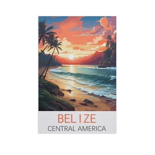 Puzzle，Belize, Zentralamerika，Für Kinder Und Erwachsene Holz Personalisiertes Puzzle-Spaß-Spiel 1000pcs（75x50cm）-AK13 von GSBRSNTS