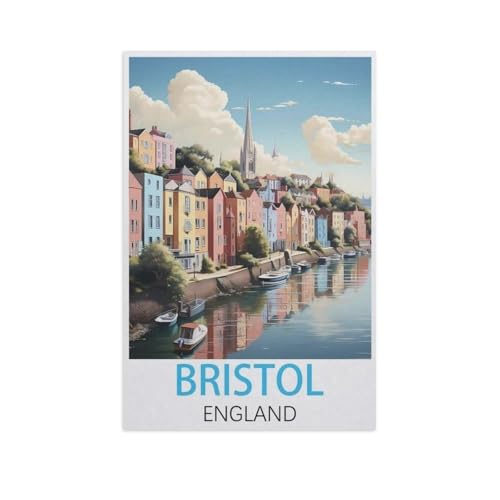 Puzzle，Bristol, England，Für Kinder Und Erwachsene Papier Personalisiertes Puzzle-Spaß-Spiel 1000pcs（38x26cm）-AM32 von GSBRSNTS
