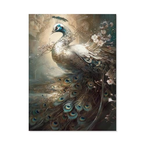 Puzzle，Malerische Pfaue，Für Kinder Und Erwachsene Holz Personalisiertes Puzzle-Spaß-Spiel 1000pcs（75x50cm）-AA61 von GSBRSNTS