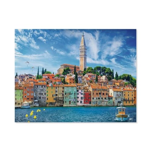 Puzzle 1000 Stück，Croatie，Italien，Papier Kinderspielzeug Dekompression Spiel（38x26cm）-D69 von GSBRSNTS