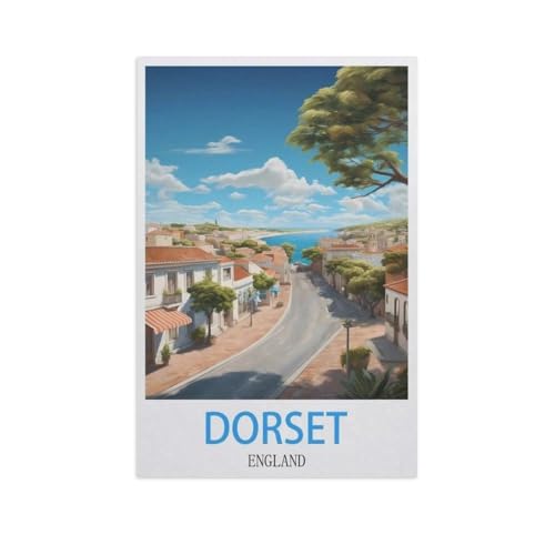 Puzzle 1000 Stück，Dorset, England，Papier Kinderspielzeug Dekompression Spiel（38x26cm）-AI50 von GSBRSNTS